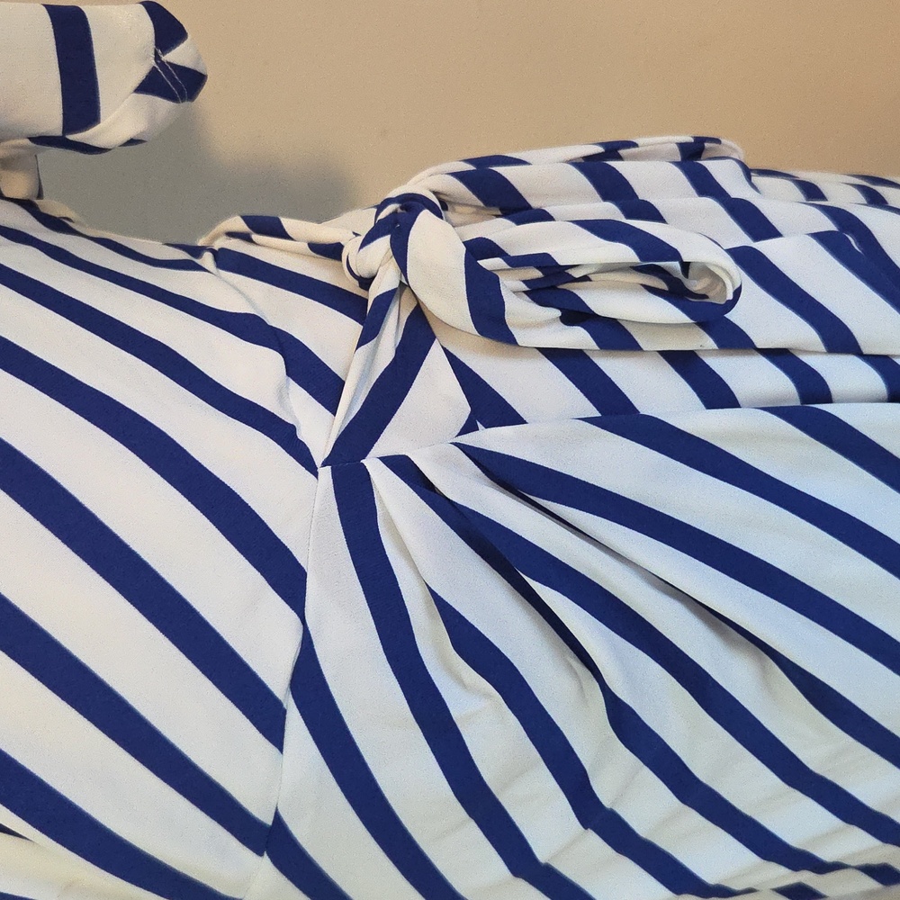 Ralph Lauren Black Label chevron dress Sz 6 - Picture 5 of 9
